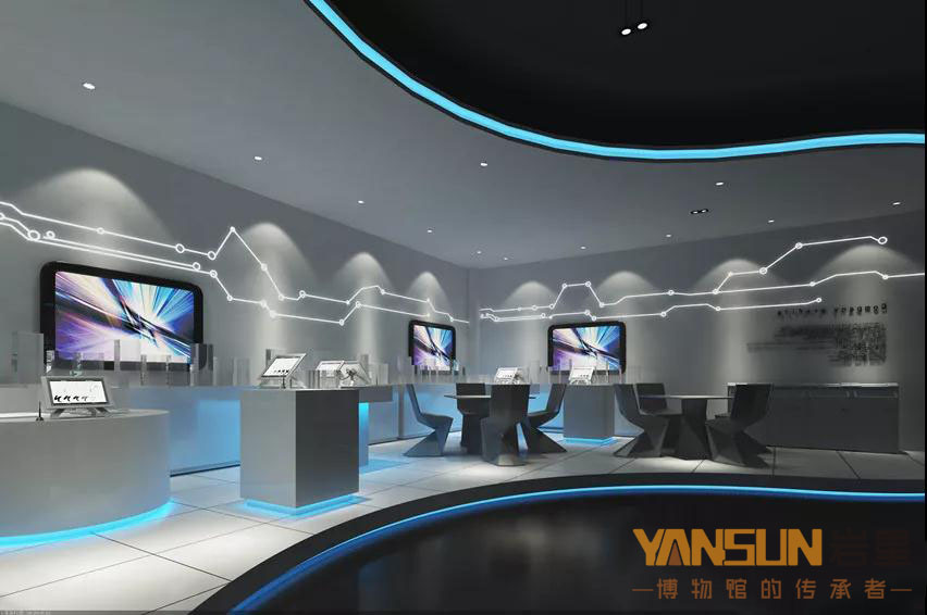 現(xiàn)代多媒體應(yīng)用對企業(yè)展廳設(shè)計帶來了哪些影響？插圖(1)