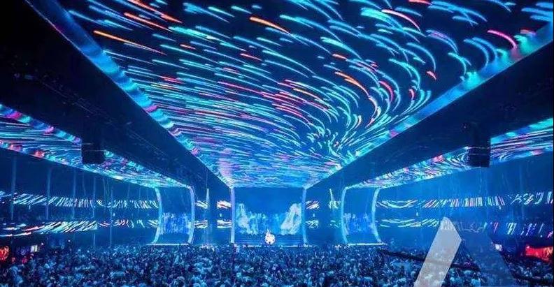 沉浸式數字展廳設計，沉浸式投影形式和沉浸式投影的特征插圖