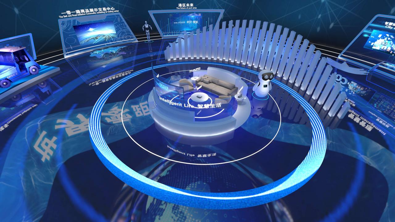 企業(yè)展廳設(shè)計(jì)必須具有企業(yè)的特色插圖