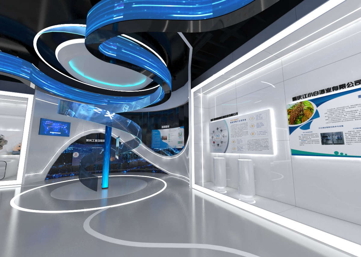 企業(yè)展廳設(shè)計(jì)必須具有企業(yè)的特色插圖(1)