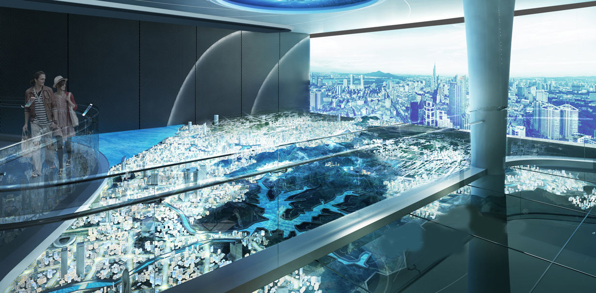 城市規(guī)劃數(shù)字展廳建設的意義插圖(1)