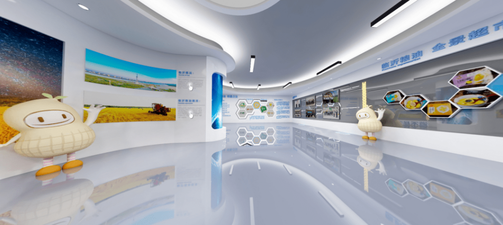 聊一聊科技感的企業展廳設計思路插圖