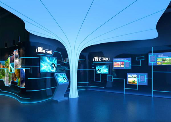 展廳設計中數字展廳能夠更加吸引人的注意力插圖