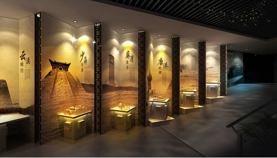 了解展廳設(shè)計(jì)的八個要求插圖(1) 展廳設(shè)計(jì)效果圖