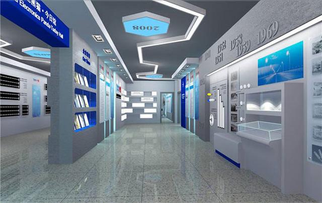 展覽設計施工中,展位空間的布置方法有哪些?插圖 多媒體展廳設計